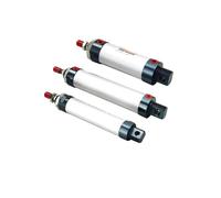 Vérin pneumatique petit double action alliage aluminium automatisation