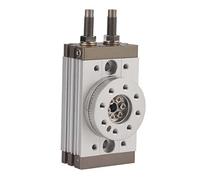 Vérin pneumatique rotatif à 180 degrés MSQB - 20R, angle réglable de 0 à 190° avec amortisseur, corps en alliage d’aluminium haute résistance pour systèmes d’automatisation industr