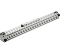 Vérin Sans Tige 50-800mm - Magnétique - Amortissement