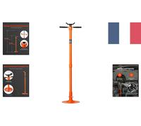 Vérin Sous Pont 0,75 T VEVOR - Poignée Rotative et Support Stabilité Assurée