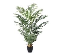 VeriNatural Grande Plante Artificielle Intérieur 120cm Palmier Artificiel Décoration - Fausse Plante Verte Artificielle Entretien Anti-UV - Déco Salon Bureau Balcon Extérieur pour Maison 1Pack,VN125