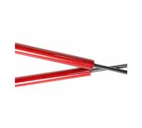 Vérins À Gaz Capot Avant Pour Nissan Pour SILVIA S14 240SX 1995-1998 Capot Avant Support De Levage Amortisseurs De Chocs Amortisseurs Entretoises À Gaz(Red carbon fiber)