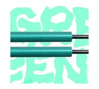 Vérins À Gaz Capot Pour Hyundai Pour Elantra AD 6th 2015-2020 Capot Struts Lift Supports Avant Modifier Amortisseur À Gaz Ressort Sans Perçage(Green Carbon Fiber)