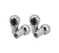 vérins à gaz capots avant Pour Universel 4 Pièces Pour M8/M6 10mm Capot Avant Démarrage Arrière Connecteur Raccord D'extrémité Jambe Force À Gaz Verin Hydraulique De Capot(4pcs-M6 Head)