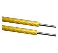 Vérins À Gaz Coffre Voiture Pour P&eugeot Pour Partner Pour Citroën Pour Berlingo B9 2008-2018 Support Lève-capot Vérin À Gaz Capot Avant Modifier Les Amortisseurs Levage(Carbon Fiber 7)