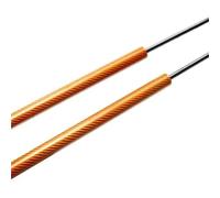 Vérins À Gaz Pour Coffre Vérin À Gaz Pour Hayon Arrière Pour Nissan Pour Skyline GT-R BNR34 ER34 Coupé Avec Becquet (1999-2002) Verin De Hayon Voiture(Orange)