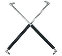 Vérins À gaz Universel 2 Pièces 200N 300N 500mm Voiture Vérins À Gaz Coffre Arrière Hayon Botte Avant Capot Capot Choc Ascenseur Barre Support Ressorts à Gaz Hayon (Taille : 200N 500mm)