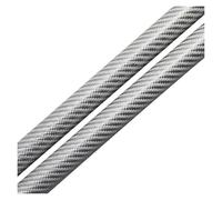 Vérins À Gaz Vérin De Hayon Pour Toyota Pour Hilux 8th 2015-2023 4x4 Pick-up Porte Arrière Ralentir Ascenseur Support Amortisseur Tige Hayon Assistance Choc Jambe Force Kit(Silver carbon fiber)