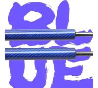 Verins Amortisseur Capot Avant Pour Seat Ibiza Quatrième Génération (6J/6P) 2008-2017 Support Levage À Vérin Gaz Supports(Carbon Fiber Blue)