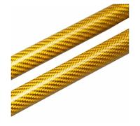 Vérins Capot Amortisseurs Capot Pour Citroen Pour C5 X 2021 - 2024 Avant Modification Des Entretoises À Gaz Tiges Piston Ressorts Supports Levage(Carbon Fiber Yellow)