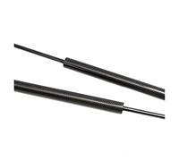 Vérins Capot Avant Vous Pour Peugeot Pour Ranch Pour Grand Pour Raid Capot Struts Modifier Amortisseur Supports De Levage Tige(Black carbon fiber)