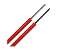 Verins Coffre Pour Toyota Pour Supra Pour A70 1986-1993 620mm 654710003R Support Levage Hayon Arrière Ressorts À Gaz Amortisseur(Red Carbon Fiber)