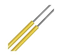 Verins Coffre Pour Toyota Pour Supra Pour A70 1986-1993 620mm 654710003R Support Levage Hayon Arrière Ressorts À Gaz Amortisseur(Yellow Carbon Fiber)