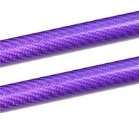 verins coffre Tiges De Support De Levage Et Amortisseurs Sur Mesure Résistance 1200N Pour Benz Viano W639 2003-2014 vérin de hayon(Purple carbon fiber)