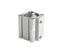 Vérins compacts, Vérin compact CQ2B-DZ, vérin mince à double effet CQ2B12 CQ2B16 (couleur: 50DZ, taille: CQ2B16)