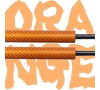 Verins De Coffre Pour Chevrolet Pour Camaro Pour Coupé 1982-1992 16604428 Vérins À Gaz Coffre Arrière Supports Levage Hayon Verin A Gaz Supports(Orange carbon fiber)