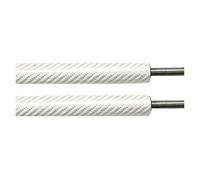 verins de coffre Pour Nissan 350Z Z33 Coupé 2003-2009 Avec Becquet Arrière D'usine Vérins À Gaz Ressorts Amortisseurs Supports Hayon Ressorts à Gaz Capot moteur(Silver carbon fiber)