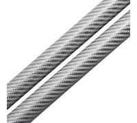 verins de coffre Pour Toyota Pour Caldina T190 Wagon 1992-2002 6896005030 6896029885 Tiges Support Coffre Amortisseurs Jambes Force Hayon Arrière vérin de hayon(Silver carbon fiber)