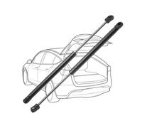 Verins de Coffre pour VW Passat B8 Saloon (3G2,CB2) 2014-2019(OEM-3G5827550)-36.3cm,Vérins de hayon,Verin Hydraulique Hayon,Barres Vérin À Gaz Voiture