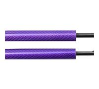 verins de coffre Pour VW Pour Polo (9N_) Hatchback 2001-2009 500MM Vérins À Gaz Coffre Arrière Ressorts Amortisseurs Supports Levage Hayon vérin de hayon(PURPLE CARBON FIBER)