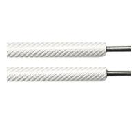 vérins de hayon Pour Nissan 180SX 200SX 240SX S13 Hatchback 588mm Avec Becquet 1989-1999 Coffre Vérins À Gaz Ressorts Hayon Ascenseur Supports vérin de hayon(SILVER CARBON FIBER)