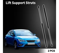 Vérins De Hayon Pour Seat Leon Mk3 5F 2012-2020 Ressort À Gaz Arrière Noir 2 Pièces