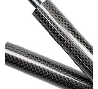 vérins de hayon Pour SUBARU Pour FORESTER (SG) 2002-2009 Supports Vérins Tige D'hélice Amortisseurs Arrière Ressorts À Gaz Hayon Coffre 555 Mm vérin de hayon(Carbon fiber)