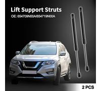 Vérins De Levage À Gaz No.654709N00A/654719N00A Pour Nissan Maxima 2009-2016 Noir 2Pcs Capot Avant