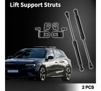 Vérins De Levage Pour Opel Corsa D Hayon Van 2006-2014 Ressort À Gaz Avant Capot Noir Avec Support De Montage 2 Pièces