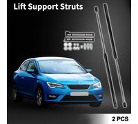 Vérins De Levage Pour Seat Leon Mk3 5F 2012-2020 Capot Avant Ressort À Gaz Noir Avec Support De Montage 2 Pièces