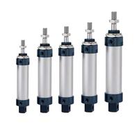 Vérins pneumatiques à air comprimé Mini vérin MAL à double compression Alésage du cylindre 16/20/25/32/40 mm Course 25/50/75/100/200 Levier simple(300mm Stroke,Bore 32mm)