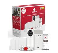 Verisure Alarme L Maison ou Appartement Connectée sans Fil - Système de Sécurité 10 Pièces avec Caméra HD Intérieure, Application Mobile, Sirène - Installation DIY Facile - Option Télésurveillance