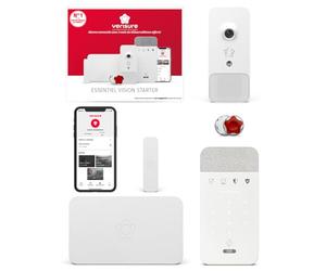 Verisure Alarme S Maison ou Appartement Connectée sans Fil - Kit Sécurité Intelligente 6 Pièces avec Photo, Sirène & Capteurs & Application Mobile - Installation DIY Facile - Option Télésurveillance