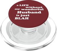 Véritable Amour Une Vie sans Mon Merveilleux Mari est blabla PopSockets PopGrip pour MagSafe