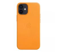 Apple Coque en Cuir avec MagSafe (pour iPhone 12 Mini) - Pavot de Californie