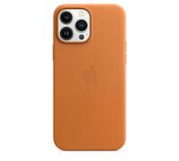 Véritable Apple IPHONE 13 Pro Max Cuir Magsafe Étui/Housse - Doré Marron