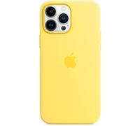 Véritable Apple IPHONE 13 Pro Max Silicone Magsafe Étui - Citron Zest (Jaune)