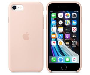Véritable Apple IPHONE 7,8 & Se (2nd & 3rd Génération) Silicone Étui - Rose