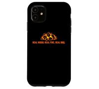 Véritable Barbecue en Bois véritable Coque pour iPhone 11