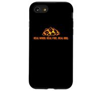Véritable Barbecue en Bois véritable Coque pour iPhone SE (2020) / 7/8