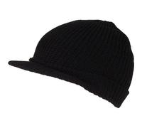 Véritable Bonnet Homme Militaire Américain GI Noir