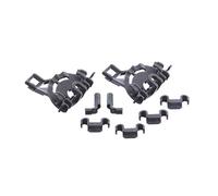 Paliers de fixation panier inférieur (166424-11043) Lave-vaisselle (00428344 BOSCH SIEMENS NEFF GAGGENAU CONSTRUCTA VIVA BALAY)