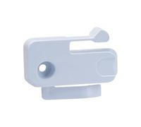 Véritable bouchon à rabat gauche pour réfrigérateur et congélateur compatible avec Indesit - C00506171
