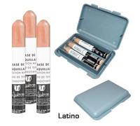 Véritable Cache barbe Laukrom - Lot de 3 LATINO avec étui de rangement