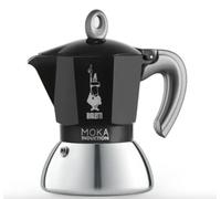 Véritable cafetière italienne 2 tasses inox BIALETTI moka induction noire