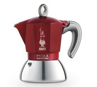 Véritable cafetière italienne 2 tasses moka induction rouge BIALETTI