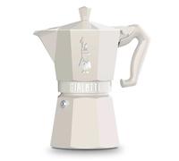Véritable cafetière italienne moka exclusive crème 6 tasses alu BIALETTI
