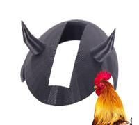 Véritable Chapeau en Forme De Poule - Chapeaux À Cornes Drôles | Accessoires pour Halloween en Forme De Poule | pour Animaux De Compagnie Coq Oiseau Hamster Canard Perroquet Volaille Maison Ferme