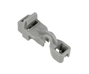 Véritable clip de fixation pour panier inférieur de lave-vaisselle compatible avec Indesit C00625778 / 8015250891041