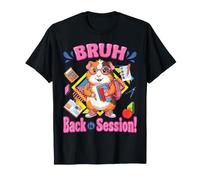 Véritable Cochon étudiant Go to School Bruh Back in Season Class T-Shirt